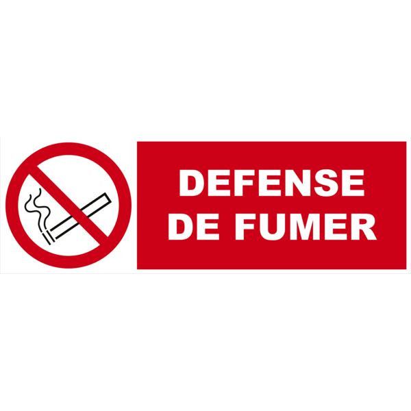 Panneau interdiction 450 x 150 mm