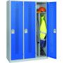 Vestiaire monobloc soudé industrie salissante norme NF
