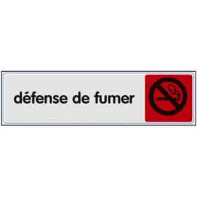 Plaquette signalétique interdiction et danger