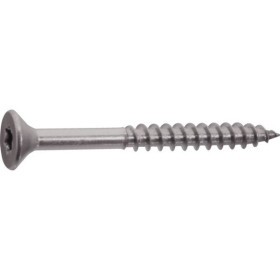 Vis bois tête fraisée Torx - inox A2/A4