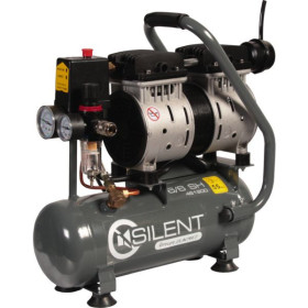Compresseur portable silencieux 6 l - 3.6 m3/h