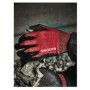 Gant paume enduite nitrile mousse + picots indice D - PHD5RED