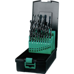 Foret Phantom HSS 1 à 10 mm par 0,5mm en coffret