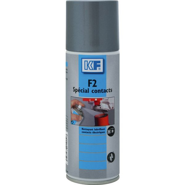 Nettoyant F2 spécial contact double spray