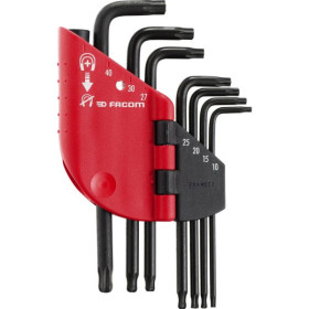 Clé mâle Torx Resistorx 89SR jeu de 7