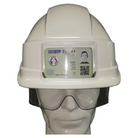 Casque Iris 2 avec porte badge