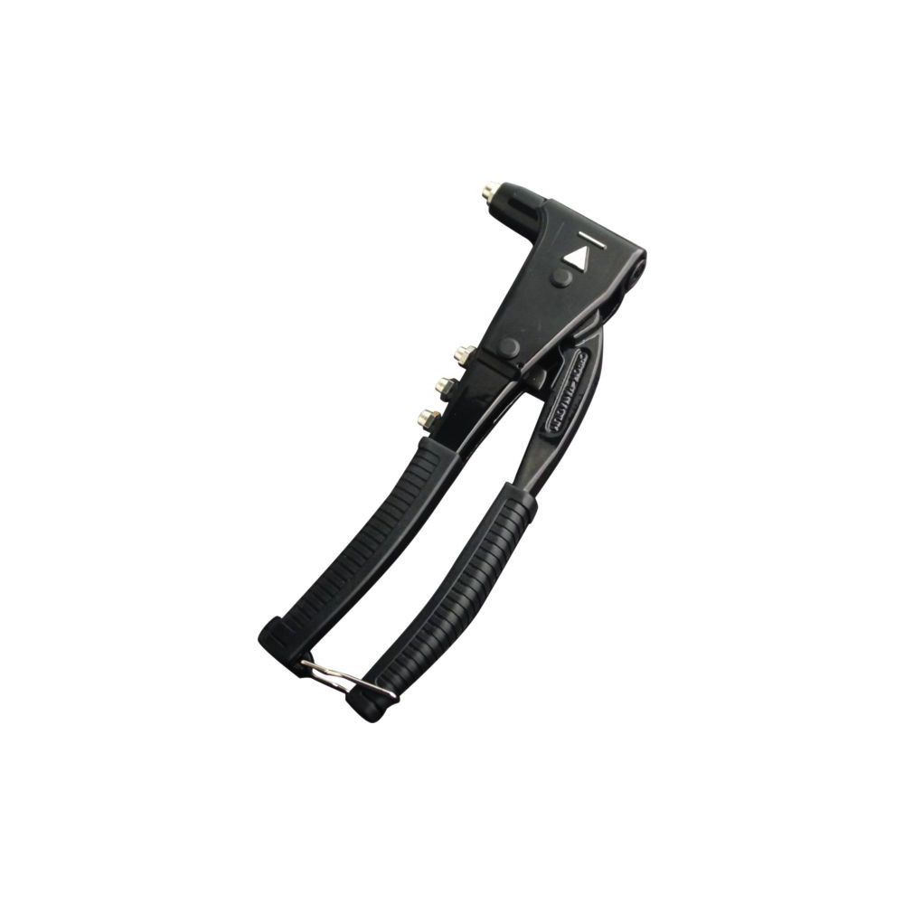 Pince à Riveter Silverline PL61 - 4 Têtes Interchangeables (2,4 à 4,8 Mm) - Inclut 60 Rivets - Acier Carbone - Garantie à Vie