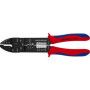 Pince à sertir avec gaines bi-matière noire laquée 240 mm KINPEX 97 22 240
