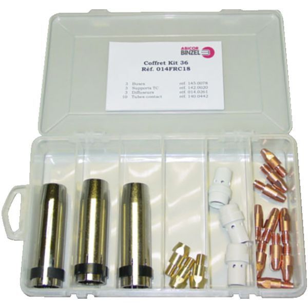 Pièce d'usure MIG MB36 en coffret Ø 1.2 mm