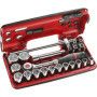 Cliquet et douilles 1/2 coffret de 22 pièces S.360DBOX4PB