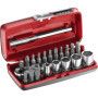 Cliquet et douilles 1/4 coffret de 22 pièces R1PICOPB