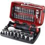 Cliquet et douilles 1/4 coffret de 50 pièces R.181NANOPB