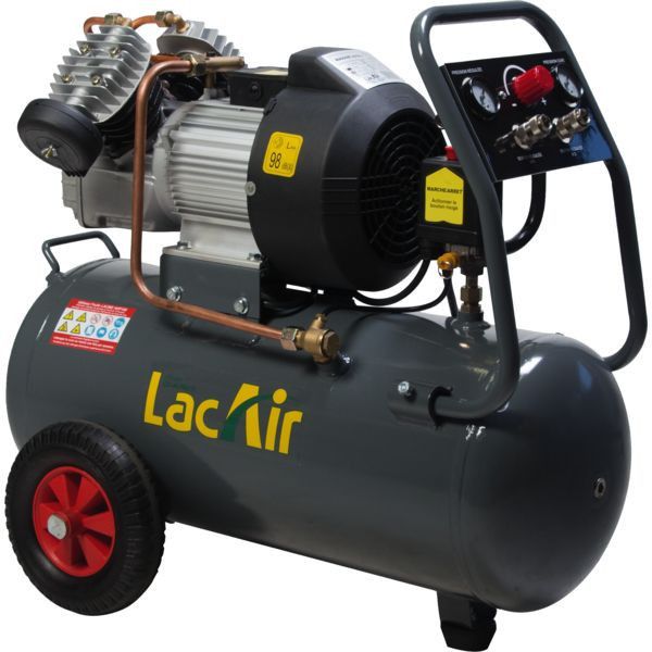 Compresseur mobile 50 l - 12.8 m3/h