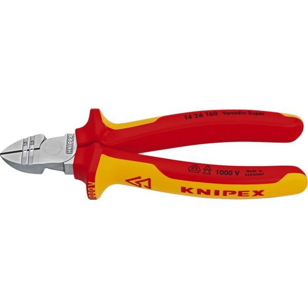 Pince coupante et dénude-fil KNIPEX 14 26 160
