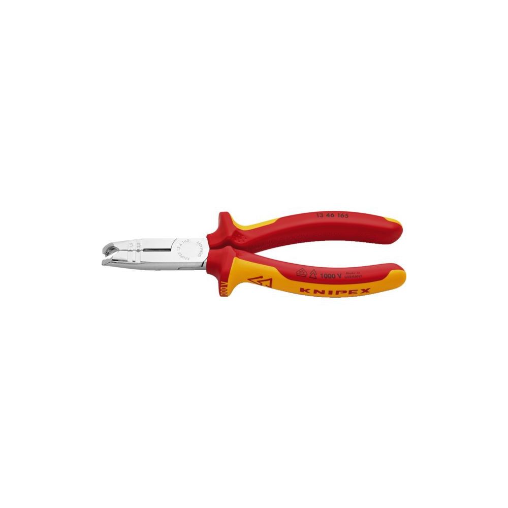 Pince à Dénuder 2 En 1 - Coupe Et Dénude Les Fils Électriques | Pour Fils 10-22 AWG | Verrou De Sécurité