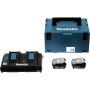 Pack 2 batteries 18 V 5.0 Ah en Makpac