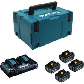 Pack 4 batteries 18 V - 6.0 Ah