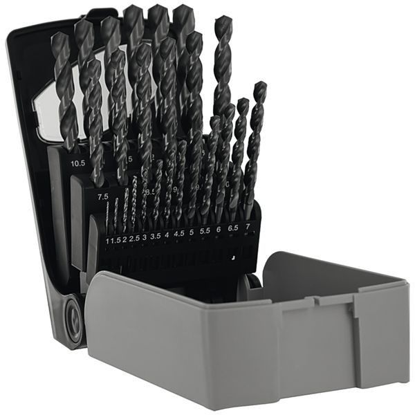 25 forets G TBX  de 1 à 13 mm par 0,5 mm en coffret