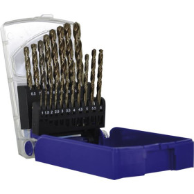 Coffret de 19 forets de 1 à 10 mm par 0,5 mm TIVOLY E TC