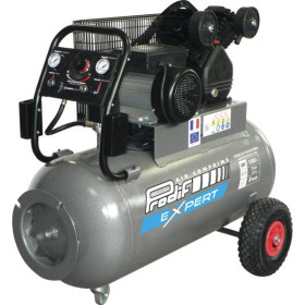 Compresseur mobile 100 l - 16.2 m3/h