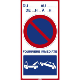 Panneau stationnement gênant