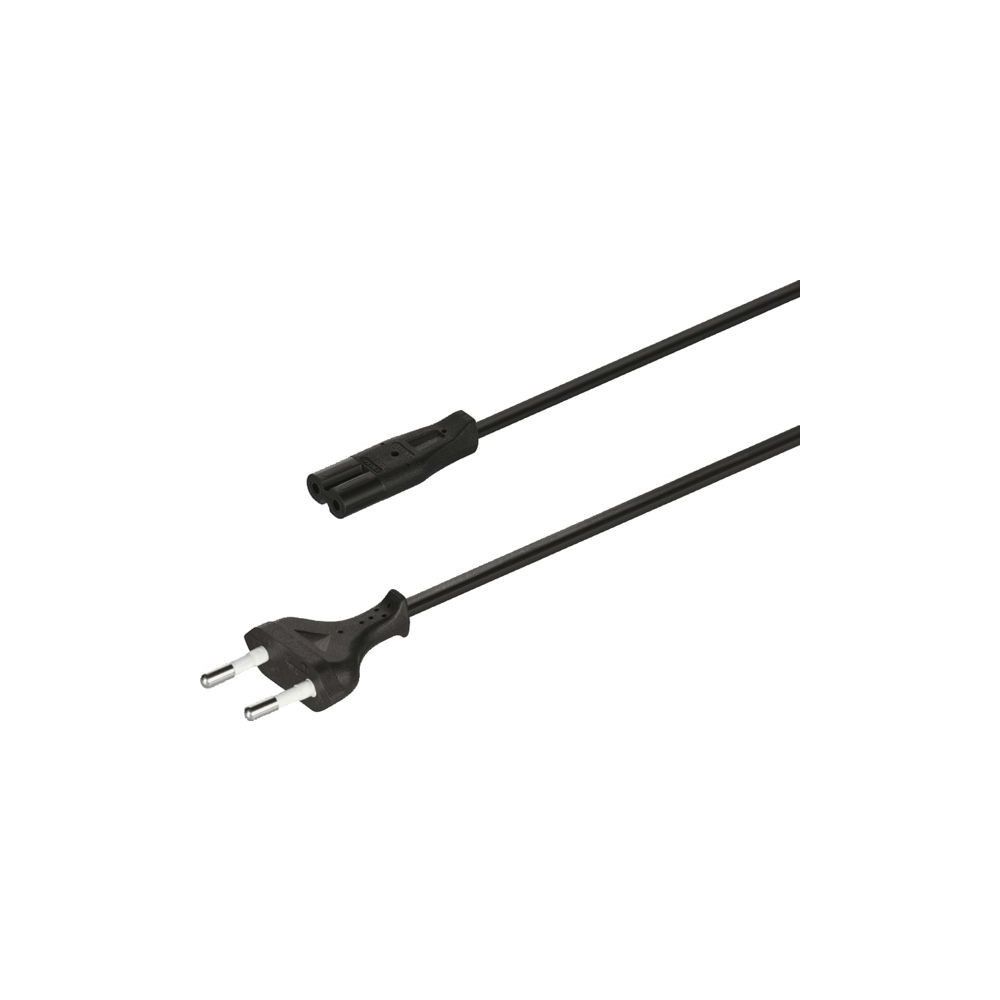 Câble D'alimentation CEE7/7 Vers C15 - 1 Mètre, Jaune - Pour Appareils Chauds (serveurs, Plaques Chauffantes) - 11