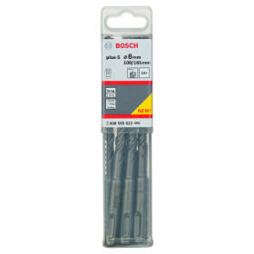 10 Forets beton sds plus 5 PRO 8x100x165mm