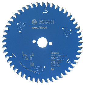 Lame scie circulaire Expert Bois 160x20x2,6mm , 48D