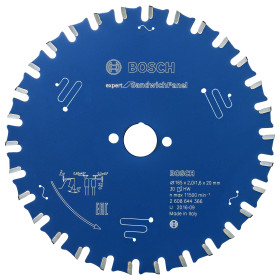 Lame scie circulaire Expert Panneaux Sandwich 165x20x2,0mm , 30D