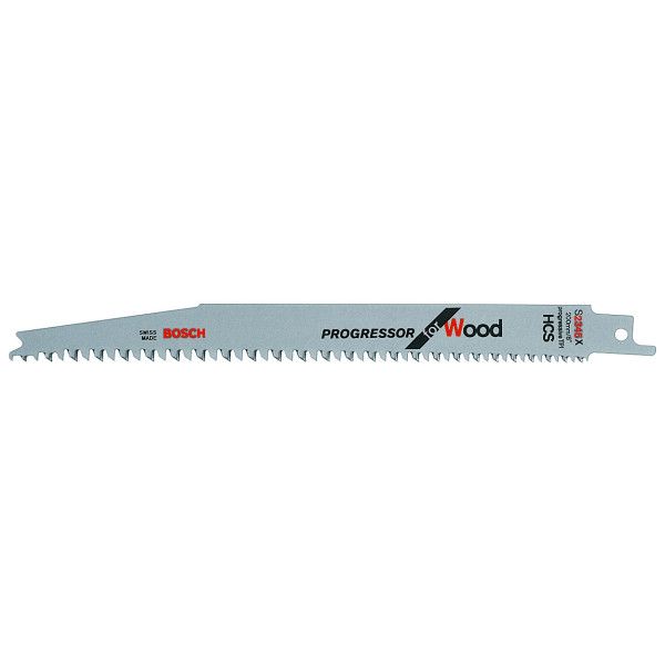 5 Lames scie sabre HCS Progressor Bois 200mm S2345X
