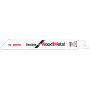 5 Lames scie sabre BIM Flexible Bois & Métal 150mm S922HF