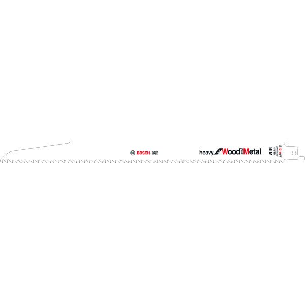 5 Lames scie sabre BIM Endurance Bois & Métal 300mm S1210VF