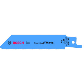 5 Lames scie sabre BIM Flexible Métal 100mm S522EF