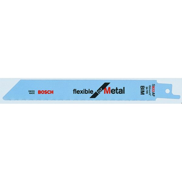 5 Lames scie sabre BIM Flexible Métal 150mm S922AF