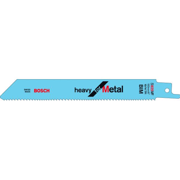 5 Lames scie sabre BIM Endurance Métal 150mm S925VF