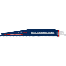 1 Lame scie sabre EXPERT Carbure Démolition Bois & Métal 225mm S1167XHM
