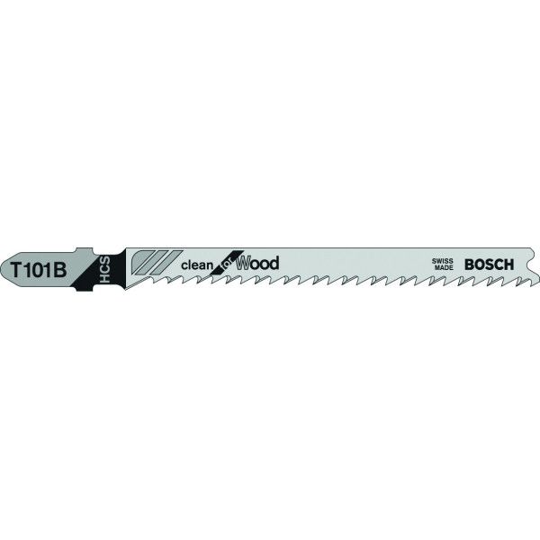 100 Lames scie sauteuse HCS Clean Bois 100mm , Pas : 2,7mm T101B