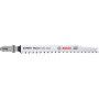 5 Lames scie sauteuse EXPERT HCS Sans éclat Bois 117mm T308B