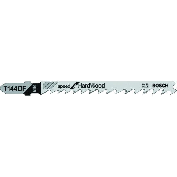 25 Lames scie sauteuse BIM Speed Bois dur 100mm , Pas : 4-5,2mm T144DF