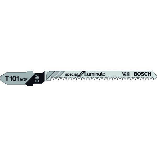 3 Lames scie sauteuse BIM Spécial Panneaux laminés 83mm , Pas : 1,4mm T101AOF