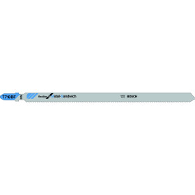3 Lames scie sauteuse BIM Spécial Métal 180mm , Pas : 2mm T718BF