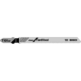 5 Lames scie sauteuse BIM Clean Bois dur 100mm , Pas : 1,7mm T101AIF