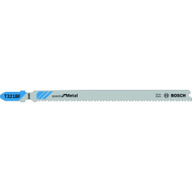5 Lames scie sauteuse BIM Speed Métal 132mm , Pas : 2mm T321BF