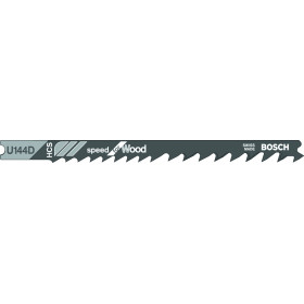 3 Lames scie sauteuse HCS Speed Bois 100mm , Pas : 4-5,2mm U144D