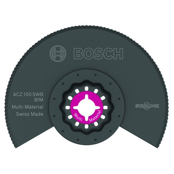 Lame segment Starlock BIM Multimatériau , Ø100mm , ACZ100SWB