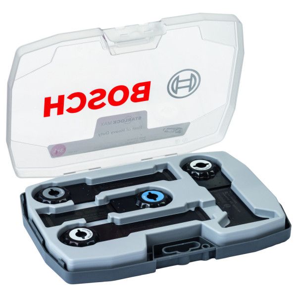 Coffret 4 acc StarlockMax Best for HeavyDuty , sciage bois&métal