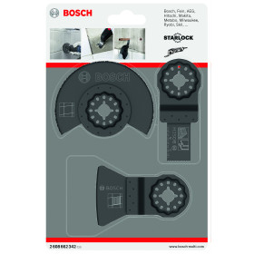 Kit 3 acc Starlock pose carrelage , sciage/déjointage/grattage