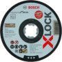 10 disques à tronçonner X-LOCK pour l'Inox Standard for moyeu plat 125x1,6mm