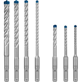 Coffret 7 forets beton sds plus 7X EXPERT 5/6/6/8/8/10/12mm