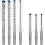Coffret 7 forets beton sds plus 7X EXPERT 5/6/6/8/8/10/12mm